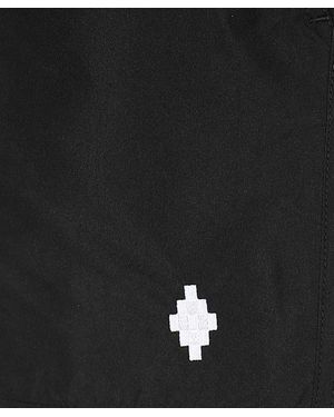 Marcelo Burlon Nylon Swim Shorts - Gray