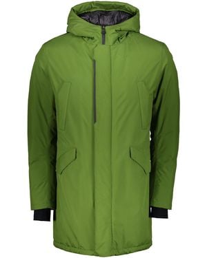 Herno Jacket With Adjustable Hood - Green