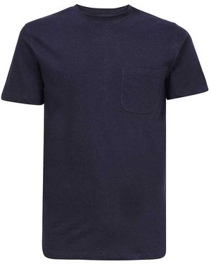 Les Deux Crew-Neck T-Shirt - Blue