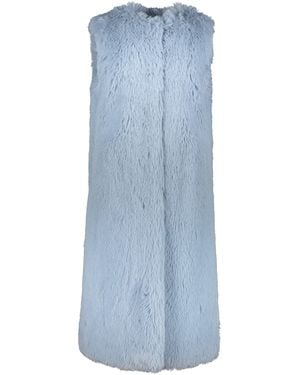 Herno Eco Fur Gilet - Blue