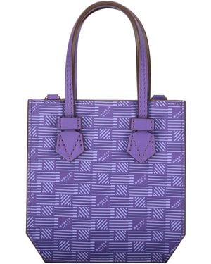 Moreau Paris Bregancon Leather Bag - Purple