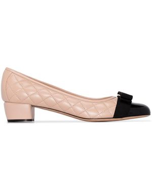 Ferragamo With Heel Powder - Pink