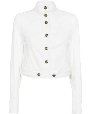 Versace Jeans Couture Denim Jacket - White