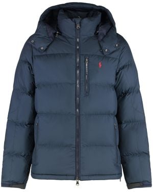 Polo Ralph Lauren Hooded Down Jacket - Blue