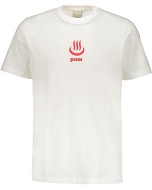 Pam Printed Cotton T-Shirt - White