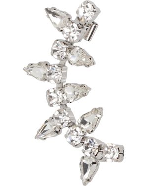 Area Spike Earring - White