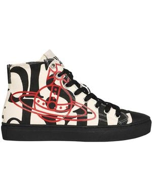 Vivienne Westwood High-Top Sneakers - Black