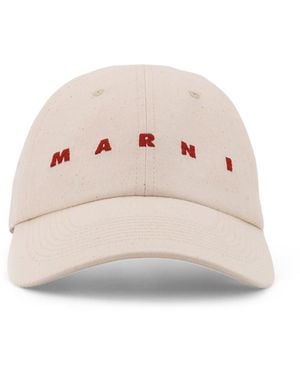 Marni Hats Cream - Pink