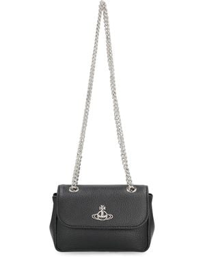Vivienne Westwood Mini Shoulder Bag Purse Chain - Black