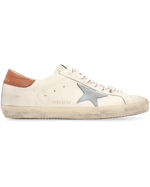Golden Goose Super-Star Low-Top Sneakers - White