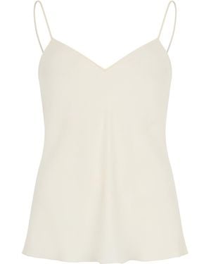 Philosophy Di Lorenzo Serafini Light Top With Thin Straps And A Neckline - Natural