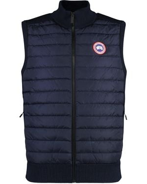 Canada Goose Hybridge Full Zip Down Vest - Blue