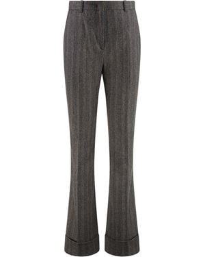 Etro Wool Pants - Gray