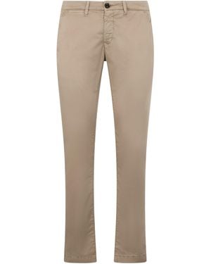 Moorer Casual And Versatile Pants - Natural