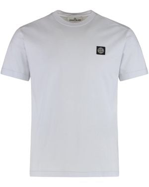 Stone Island Crew Neck T-Shirt - White