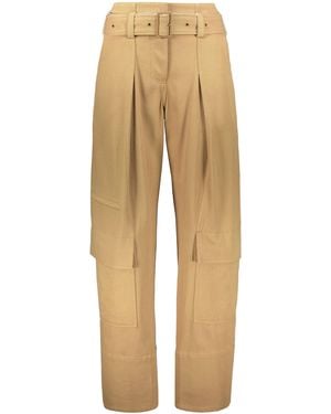 Low Classic Cargo Pants - Natural