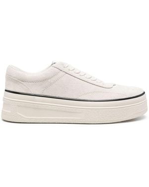 Jil Sander Leather Sneakers - White