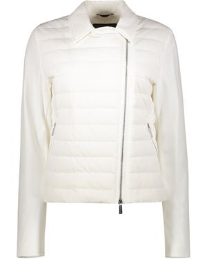 Moorer Olivia-Kn Padded Jacket - White