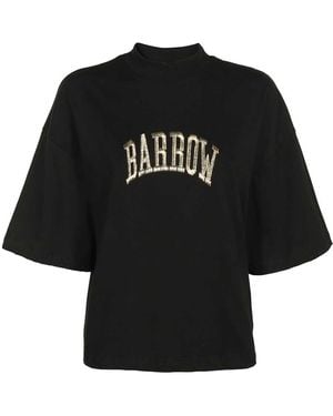 Barrow Cotton T-Shirt - Black