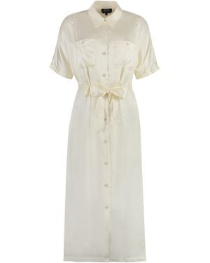 A.P.C. New Drew Shirtdress - White