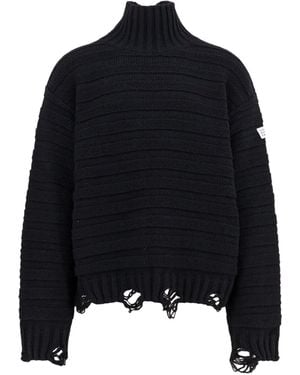 MM6 by Maison Martin Margiela Sweaters - Black