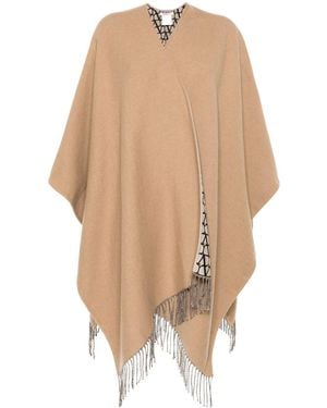 【関税＆送料込み】Valentino Garavani Fringed Double Poncho Valentino Fringed Double Poncho | Balardi