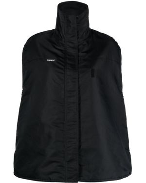 Coperni Logo Bomber Cape - Black