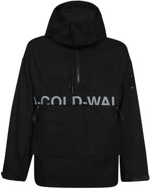 A_COLD_WALL* Hooded Cotton Jacket - Black