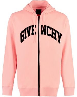 Givenchy Full Zip Hoodie - Pink