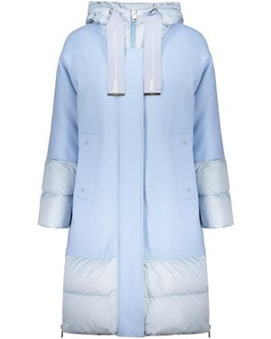 Herno Hooded Full-Zip Down Jacket - Blue