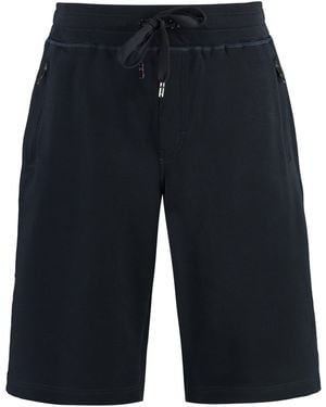 Dolce & Gabbana Cotton Bermuda Shorts - Blue