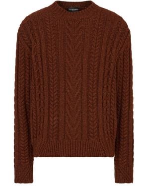 Emporio Armani Exclusive Sweaters - Brown