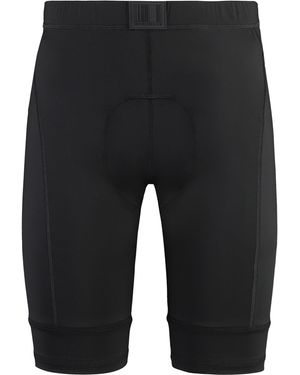 Vetements Logo Print Shorts - Black