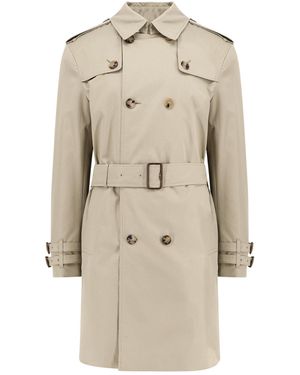 Burberry Coats - Natural