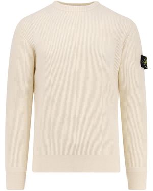 Stone Island Sweaters - White