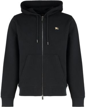 Burberry Full Zip Hoodie - Black