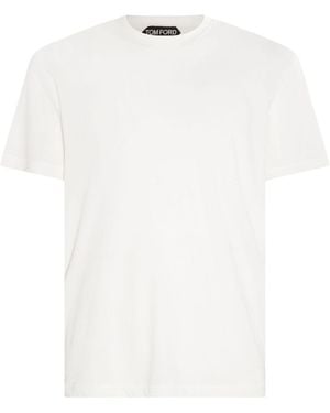 Tom Ford Crew Neck T Shirt - White