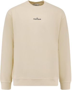 Stone Island Sweaters - White