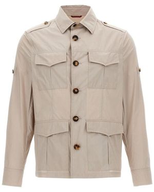 Brunello Cucinelli Saharan Jacket - Natural