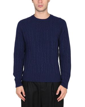 Drumohr Cashmere Sweater - Blue