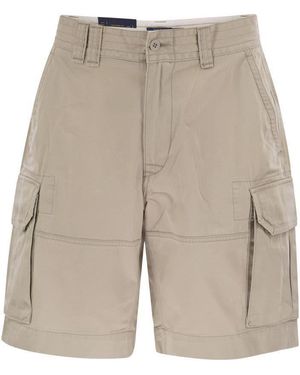 Polo Ralph Lauren Classic Fit Twill Cargo Short - White
