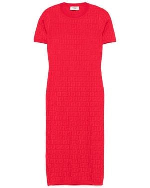 ワンピース FENDI PRINTED SHORT DRESS Fendi - Denim dress Denim - The Corner