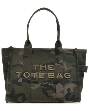 Marc Jacobs The Tote Bag Large Canvas Tote - Black