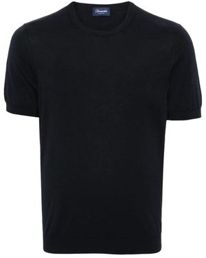Drumohr T-Shirts And Polos - Black