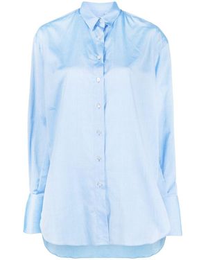Finamore 1925 Cotton Shirt - Blue