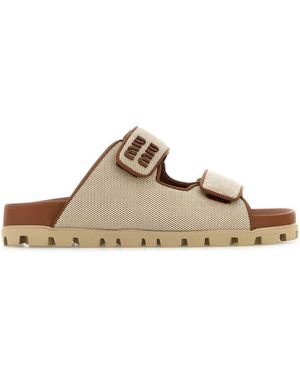 Miu Miu Sandals - Brown