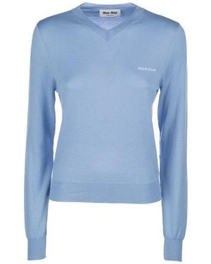 Miu Miu Knitwear - Blue
