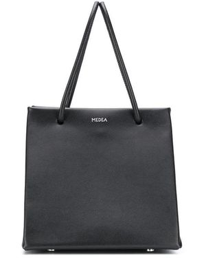 ショルダーバッグ・ポシェット MEDEA Women Shoulder Bags 23WMEBO006 Black Yohji Yamamoto FEMME Cotton Shoulder Bag Black | PLAYFUL