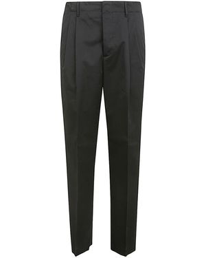 Lardini Drop Reg Two Pences Pants - Gray