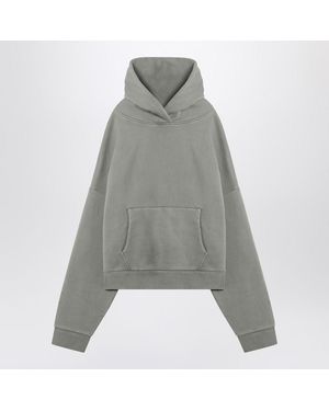 パーカー・フーディ ENTIRE STUDIOS GREY HOODIE IN ORGANIC COTTON ENTIRE STUDIOS Organic Cotton Hoodie | Grey | FARFETCH